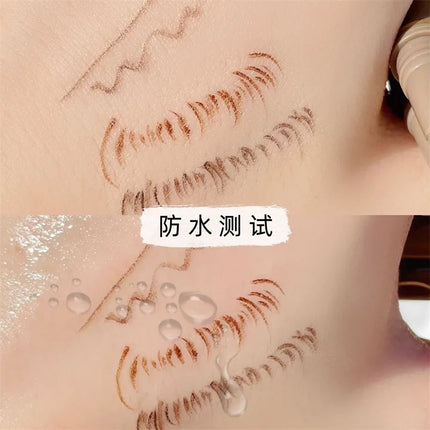 Liquid Eyebrow Pencil Waterproof Eyebrow Pen 0.005MM Ultra Thin Head Eyebrow Pen Sweatproof Eye Eyebrown Eyebrow Enhancers