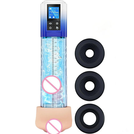 Male Penis Trainer Stretch Airplane Bottle Male Electric Masturbation Negative Pressure Spa Airplane Bottle Penis Massager