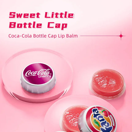 LiP SMACKER x Coca-Cola Classic Bottle Cap Lip Balm - Deep Hydration, Autumn & Winter Use, Exfoliates Dead Skin
