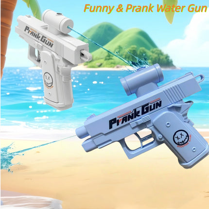 Two-Way Water Gun Prank Water Gun Toy Stress Relief Small Pistol Game Outdoor Indoor Adult Child Interaction Shoot Gift 2 Styl