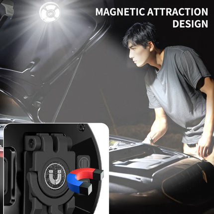 New multi-functional outdoor waterproof camping light, portable cap clip hook magnet RGB ambiance camping light