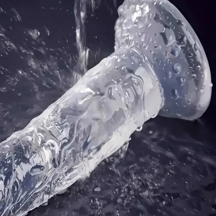 Transparent Realistic Penis Female Masturbator Clitoral Stimulator Big Dick Penis Butt Plug G Spot Sex Toys For Women Sex Shop18