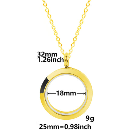 High Fashion Twist Locket Pendant Necklaces For Women Men Jewelry Memory Photo Floating Charm DIY Stainless Steel Lockets Gift