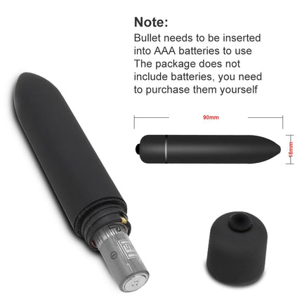 Mini Bullet Vibrator for Women Nipple Clitoral Stimulation Portable Erotic Female Adult Masturbation Battery Sex Toys for Women