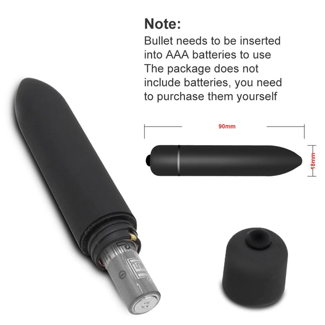 Mini Bullet Vibrator for Women Nipple Clitoral Stimulation Portable Erotic Female Adult Masturbation Battery Sex Toys for Women