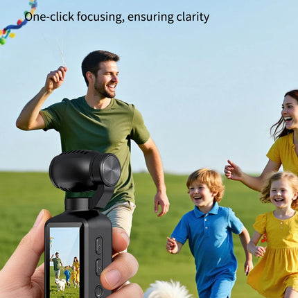 HD 1080P Portable Action Camera With Desktop Stand For Vlog YouTube Girls Entry Video Recording Record Life Action Cameras Cam