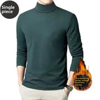 M recommendation 40.00 kg-47.50 kg / Velvet half-turtleneck [Green]