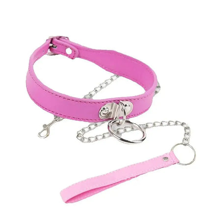 Bdsm Fetish Bondage Slave Sex Collar Steel Chain Leash Adult Game Dog chain punish Neck Collars Sadism Sex Toys Slave Erotic Toy
