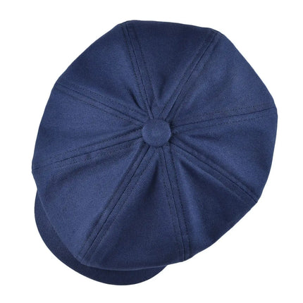 BOTVELA Newsboy Cap Men's Twill Cotton Hat 8 Panel Hat Baker Caps Retro Gatsby Hats Casual Brand Cap Cabbie Apple Beret for Male