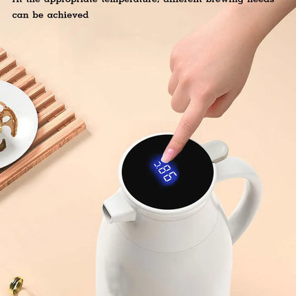 Large Capacity Thermos Kettle Thermal coffee Kettle Hot Water Bottle Coffee Thermal Bottle Large Capacity Glass Liner