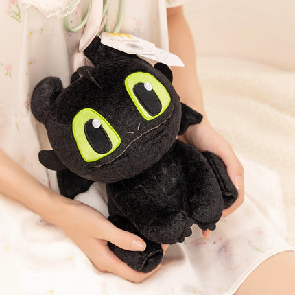 Adorably Toothless Plush Toys Dragon Stuffed Doll How to Train Your Dragon Anime Periphery Keychain Kawaii Xmas Gift for Kids
