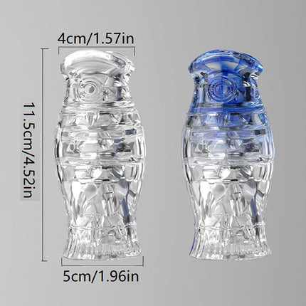 Transparent Male Masturbator Cup - Soft Vagina Simulation Sex Toy for Men / Gobelet Masturbateur Masculin Transparent - Jouet Sexuel Simulation Vagin Doux