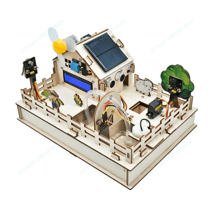 Keyestudio Smart Farm IoT Starter Kit Arduino/ESP32 Compatible  Scratch 3.0 STEM Educational DIY Kit for Agriculture Programming