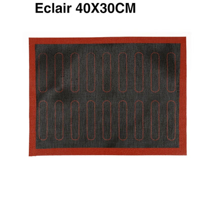 Silicone Baking Oven Mat for Eclair Perforated Non-stick Macaron Cookie Bread Pastry Mold Baking Accessories Baking Supplies