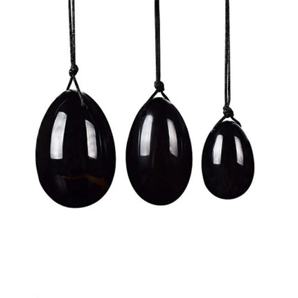 3/4PCS Jade Egg Mix Yoni Egg Set Natural Jade Eggs Women Kegel Exerciser Yoni Wand Jade Massager Vaginal Muscles Tightening Ball