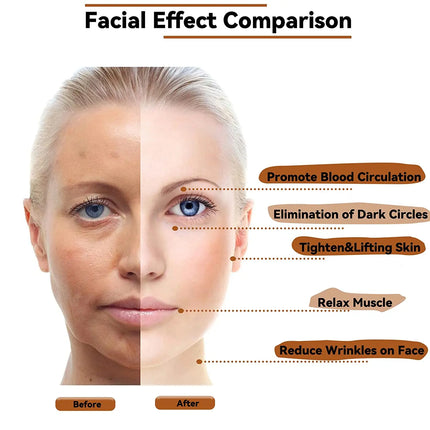 Wooden Face Spa Massager Maderoterapia Face Slimming Massage Roller Wood Therapy Gua sha Facial Lifting Stick Wrinkle Remover
