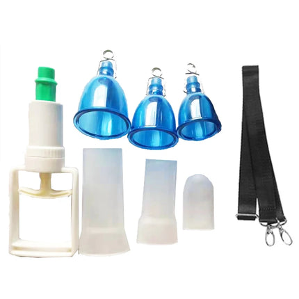 Penis Pump Extender Enlargement Belt Sleeve Vacuum Cup Hanger Set Sex Toys for Men Penile Enhancer Stretcher Bigger Tension Kit