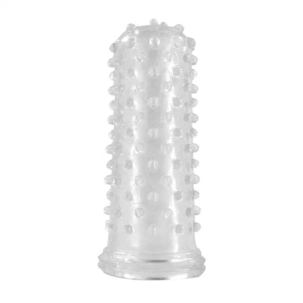 Silicone Reusable Finger Penis Sleeve Condoms Sex Toys For Woman Men Couple Lesbian Cock Ring Clit Stimulate Orgasm G Spot