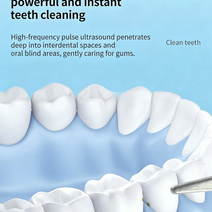 Ultrasonic Teeth Cleaning Kit with Camera  for Effective Stain Removal Surface Cleaning Gum Care Tools for Home