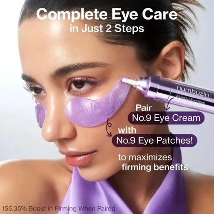 Numbuzin NO.9 NAD+Retinol Volumetox Eye Cream 50Peptides Liquid Ultrasonic Serum Eye Cream Essence Anti-wrinkle Skincare ﻿