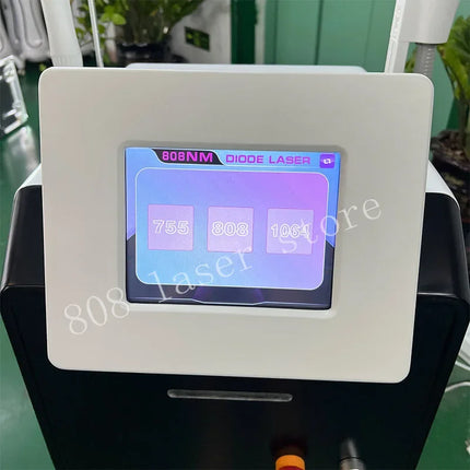 New system 808nm Diode Painless Permanent Hair Removal With Q Switch Nd Yag Laser Tatto Eyebrow Spot Removal Machine