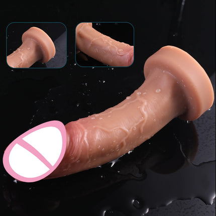 Big Glans Dildo Realistic Penis Soft Silicone Vagina Orgasm Anal With Huge Suction Cup Adults Toys Sex Toys For Women Men 18+
