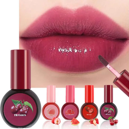 Cherry Juice Fruit Rouge Water 3in1 Cheek Color Eyeshadow Lip Tint Matte Long-lasting Rich Color Liquid Contouring Blush Liquid