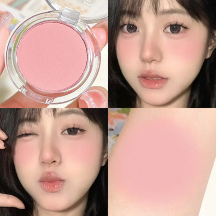 Face Waterproof Face Contouring Cosmetics Blush Matte Natural Cheek Tint Brighten Blusher Powder Women Makeup Tools