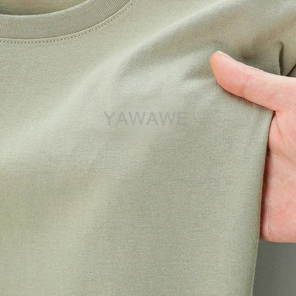 Customized T-shirt Add Your Design Photo, Pattern, Logo Men T-shirt Both Sides Suitable for Summer T-shirts/Father's Day/T-shirt