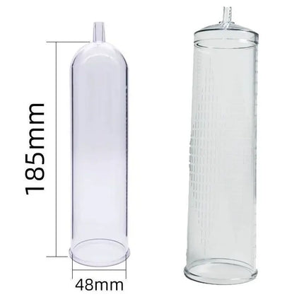 Accessories Cylinder Flask Part for Penis Pump Replacement for Dick Extender Enhancer Vacuum Pumps Sex Toys Men