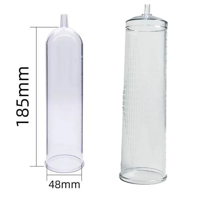 Accessories Cylinder Flask Part for Penis Pump Replacement for Dick Extender Enhancer Vacuum Pumps Sex Toys Men