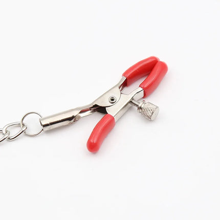 Bondage Boutique Adjustable Nipple Clamps Clit Clitoris Clips BDSM Bondage Restraints Adult Sex Toys For Couples Games
