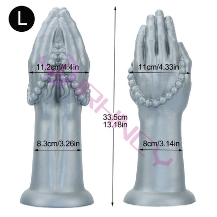 Arms Fisting Anal Plug Huge Anal Dildo Silicone Arms Butt Plug 18+ BDSM Sex Toys for Women Men Masturbation Prostate Massage