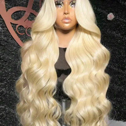 13x6 Body Wave Transparent HD 30 46 Inch 613 Honey Blonde Lace Frontal Human Hair Wig 250 Density Brazilian 13x4 Lace Front Wig