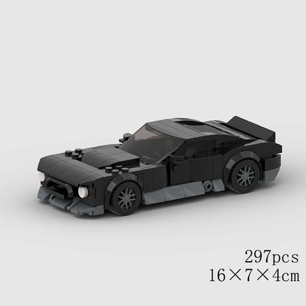 MOC Speed Sports Super Race Car Model Building Blocks DIY Bricks City Technical Rally Great Racing Vehicle Christmas Gift Toy