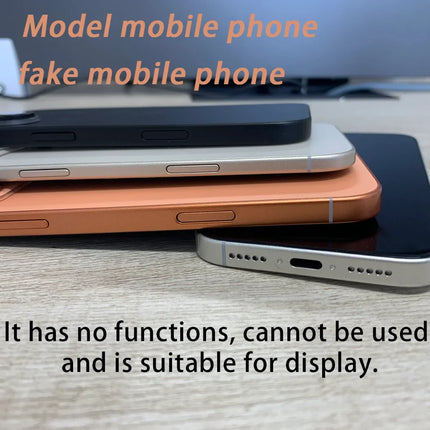 New Fake Phone For phone 17 16 16E 15 14 13 Pro Max 17Air Model Dummy Phone Not Working Counter Display Shooting Props Copy