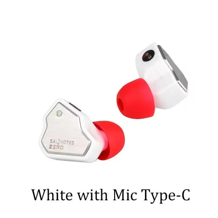 7Hz Salnotes Zero 1 HiFi 10mm Dynamic Driver In Ear Earphone IEM Metal Composite Diaphragm N52 Magnet
