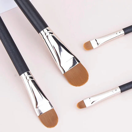 Ultra-thin Foundation Concealer Brushes 4-type Sizes Professional Liquid Foundation Cream Soft Hair Makeup Brush Make Up Tools