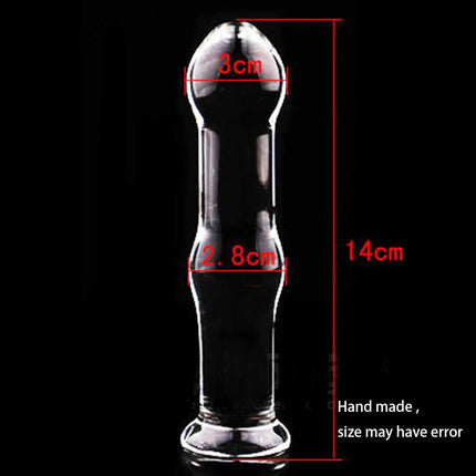 8types Sensual Glass Anal Beads for Women Fancy Butt Squirt Tails Export Anus Experience Fantasy Enthusiasts Sex Toys Lesbian