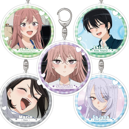 My Dress-Up Darling Marin Kitagawa Wakana Gojo Sajuna Inui Shinju Inui Acrylic Keychain Bag pendant anime goods Fans Charm Gifts