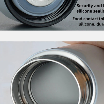 500ML Temperature Display Thermos Cup Stainless Steel Divided Thermos Bottle Outdoor Vacuum Insulated Cup Father's Day Gift