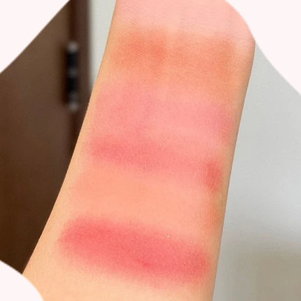 Rare Beauty 3D Petal Rose Blush Shimmer Makeup Highlighter with Real Rose Flower Gift Rubor Forma Rosa long lasting For Women