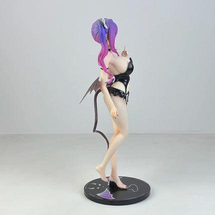 Anime Glowing Little Succubus Momoko 1/6 PVC Action Figure Toys 27cm Momoroser Girls Anime Figure Model Collection Doll Gift