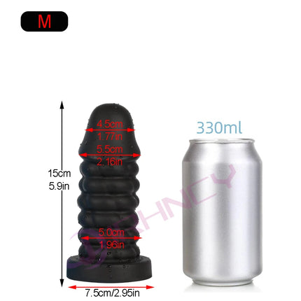 S-XXXL Huge Anal Dildos Soft Silicone Butt Plug Big Anal Plug with Suction Cup G-spot/prostate Massage 18+ Masturbate Sex Toys