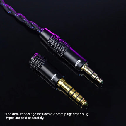 CVJ Vivian 10mm Dual-Magnet Bass IEM Earphones - V-Shaped Sound, Detachable Cable, Anime Faceplate, High Quality