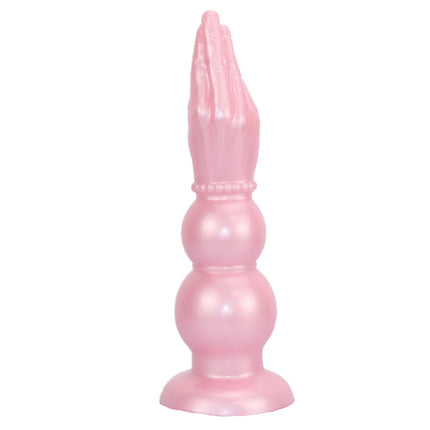 3 Size Long Arm Anal Fisting Dildo Sucker Vaginal Anus Masturbation  Adult Prostate Massage  Anus Dilator Big Pull Bead Sex Toys