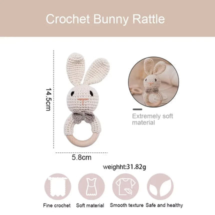 Wooden Rattle / Hochet Bois