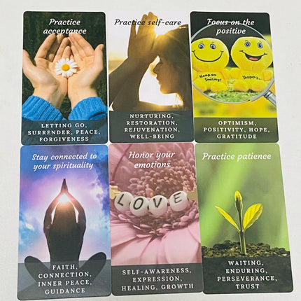 Spirit Advice Oracle Cards 47 Deck English Version Spirit Board games with Keywords on Cards