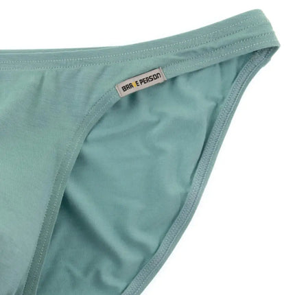 BRAVE PERSON 2023 New Men's Modal Briefs Sexy Men Underwear Low-rise Solid Underpants Comfortable Breathable Briefs for Man
