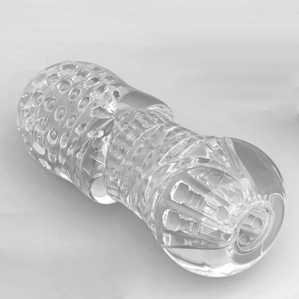 Male Masturbator Soft Pussy Adult Endurance Exercise Sex Products Transparent Vagina Vacuum Sucking Pocket Cup Sex Toys for Men